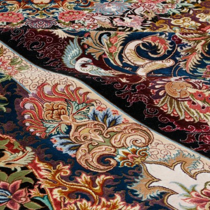 Handwoven Carpet, Corner Medallion Layout, Wool and Silk on Silk Warp, Tabriz, 298 × 406 cm Ref 11200659
