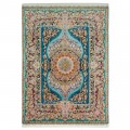 Handwoven Carpet, Corner Medallion Layout, Wool and Silk on Silk Warp, Tabriz, 296 × 408 cm Ref 11200660