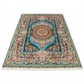 Handwoven Carpet, Corner Medallion Layout, Wool and Silk on Silk Warp, Tabriz, 296 × 408 cm Ref 11200660