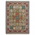 Handwoven Carpet, Square/Block Layout, Wool and Silk on Silk Warp, Tabriz, 293 × 407 cm Ref 11100661