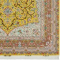 Handwoven Carpet, Corner Medallion Layout, Wool and Silk on Silk Warp, Tabriz, 297 × 404 cm Ref 11200662