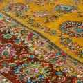 Handwoven Carpet, All-over Floral Layout, All Silk, Tabriz, 293 × 413 cm Ref 11200666