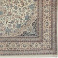Handwoven Carpet, Corner Medallion Layout, Wool and Silk on Cotton Warp, Nain, 305 × 430 cm Ref 11300671