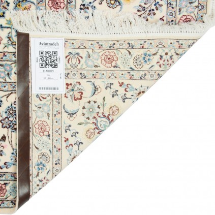 Handwoven Carpet, Corner Medallion Layout, Wool and Silk on Cotton Warp, Nain, 305 × 410 cm Ref 11200675