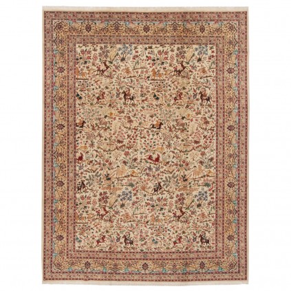 Handwoven Carpet, All-over Layout, Wool on Cotton Warp, Tabriz, 300 × 391 cm Ref 11100686