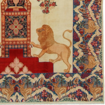 Handwoven Carpet, Vase Layout, Wool on Cotton Warp, Tabriz, 310 × 400 cm Ref 11200690