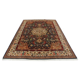 Handwoven Carpet, Corner Medallion Layout, Wool on Cotton Warp, Tabriz, 285 × 380 cm Ref 11000705