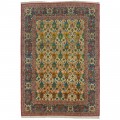 Handwoven Carpet, Border Motifs Layout, Wool on Cotton Warp, Tabriz, 267 × 380 cm Ref 11000706