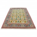 Handwoven Carpet, Border Motifs Layout, Wool on Cotton Warp, Tabriz, 267 × 380 cm Ref 11000706