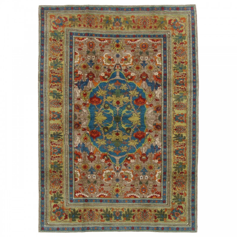 Handwoven Gabbeh, Medallion Layout, All Wool, Shiraz, 243 × 346 cm Ref 50800782