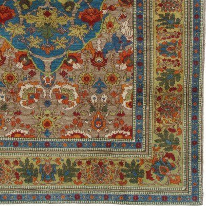 Handwoven Gabbeh, Medallion Layout, All Wool, Shiraz, 243 × 346 cm Ref 50800782