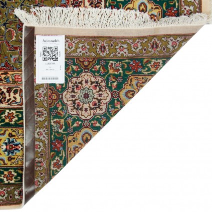 Handwoven Carpet, Corner Medallion Layout, Wool on Cotton Warp, Tabriz, 300 × 400 cm Ref 11200789