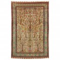 Handwoven Carpet, Tree of Life Layout, All Silk, Senneh, 250 × 350 cm Ref 10800801