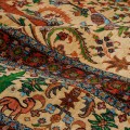 Handwoven Carpet, Tree of Life Layout, All Silk, Senneh, 250 × 350 cm Ref 10800801