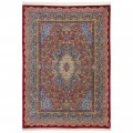 Handwoven Carpet, Corner Medallion Layout, All Silk, Qom, 250 × 345 cm Ref 10800816