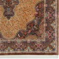 Handwoven Carpet, Corner Medallion Layout, All Silk, Qom, 247 × 344 cm Ref 10800822