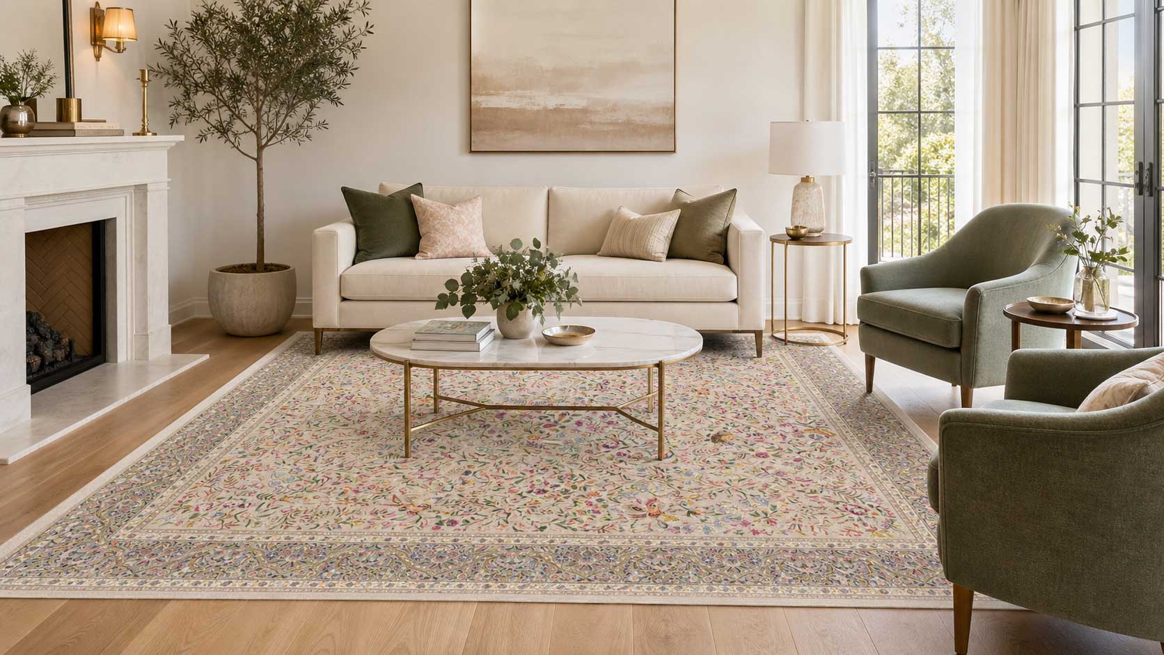 Rectangular Machine-Made Rugs