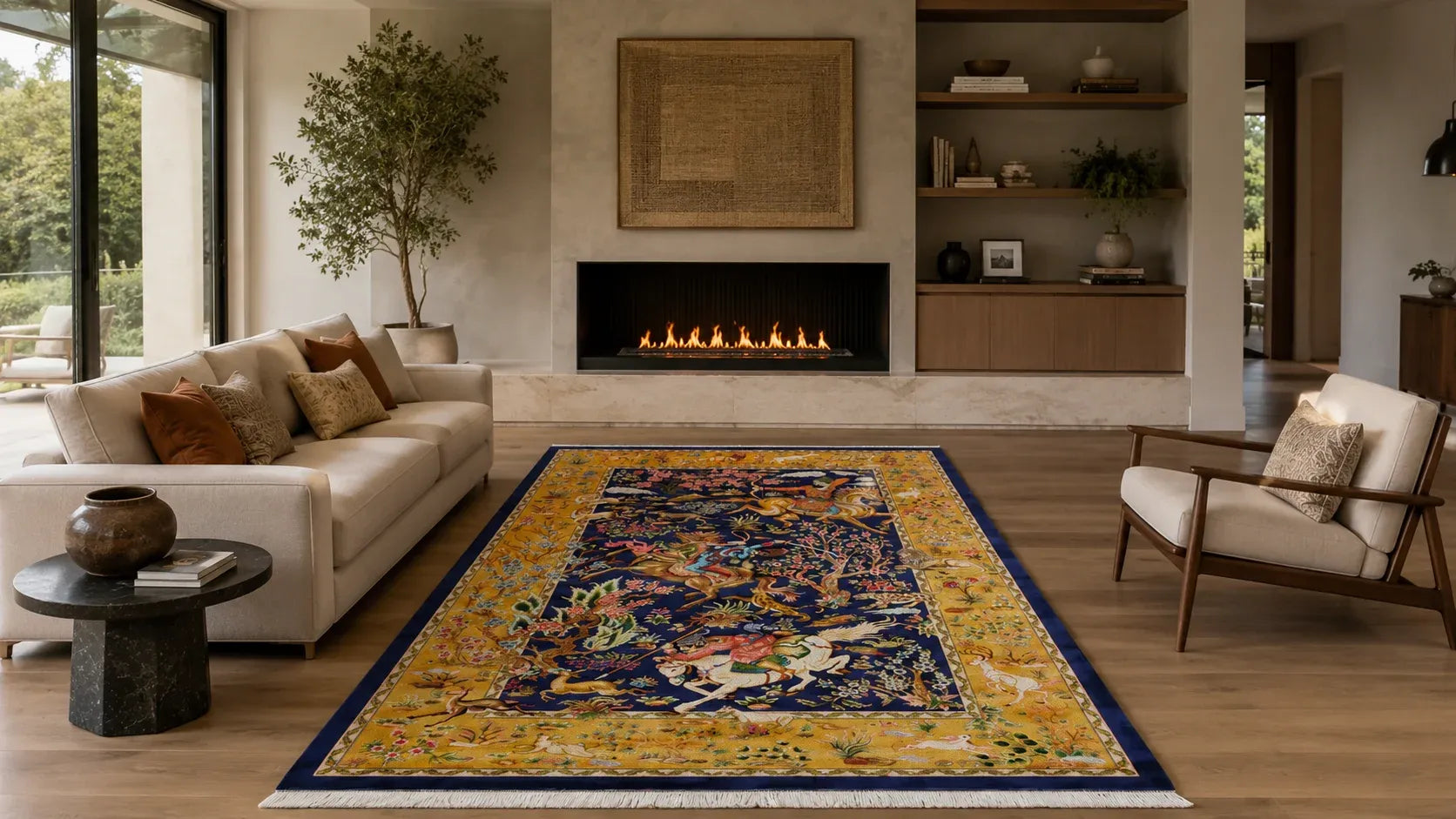 Machine-made Carpets Less Than 1.5 Meter