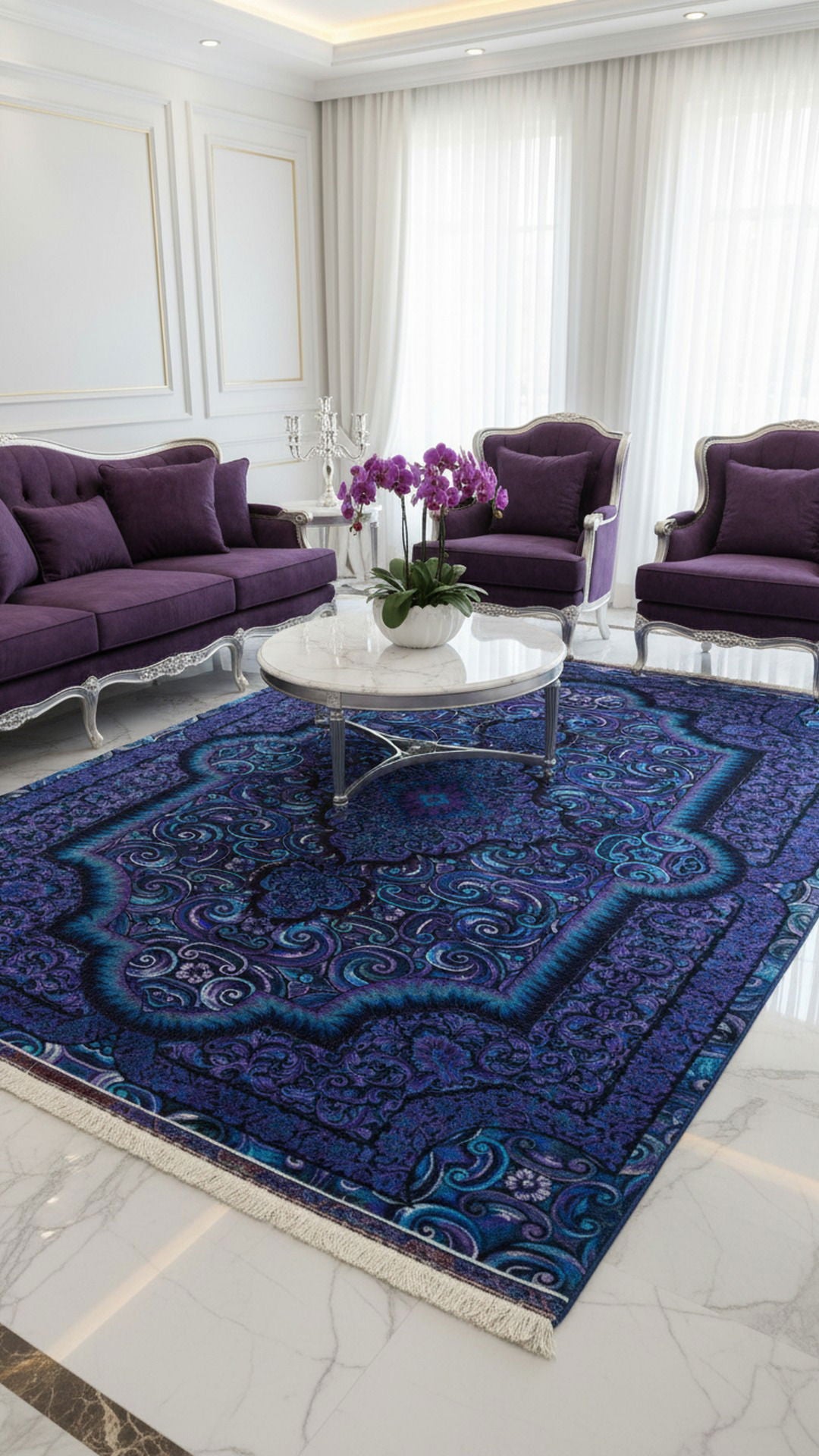 Qom Handmade Carpet — Lachak Toranj | Full Silk | 205 × 306 cm | SKU 10601038