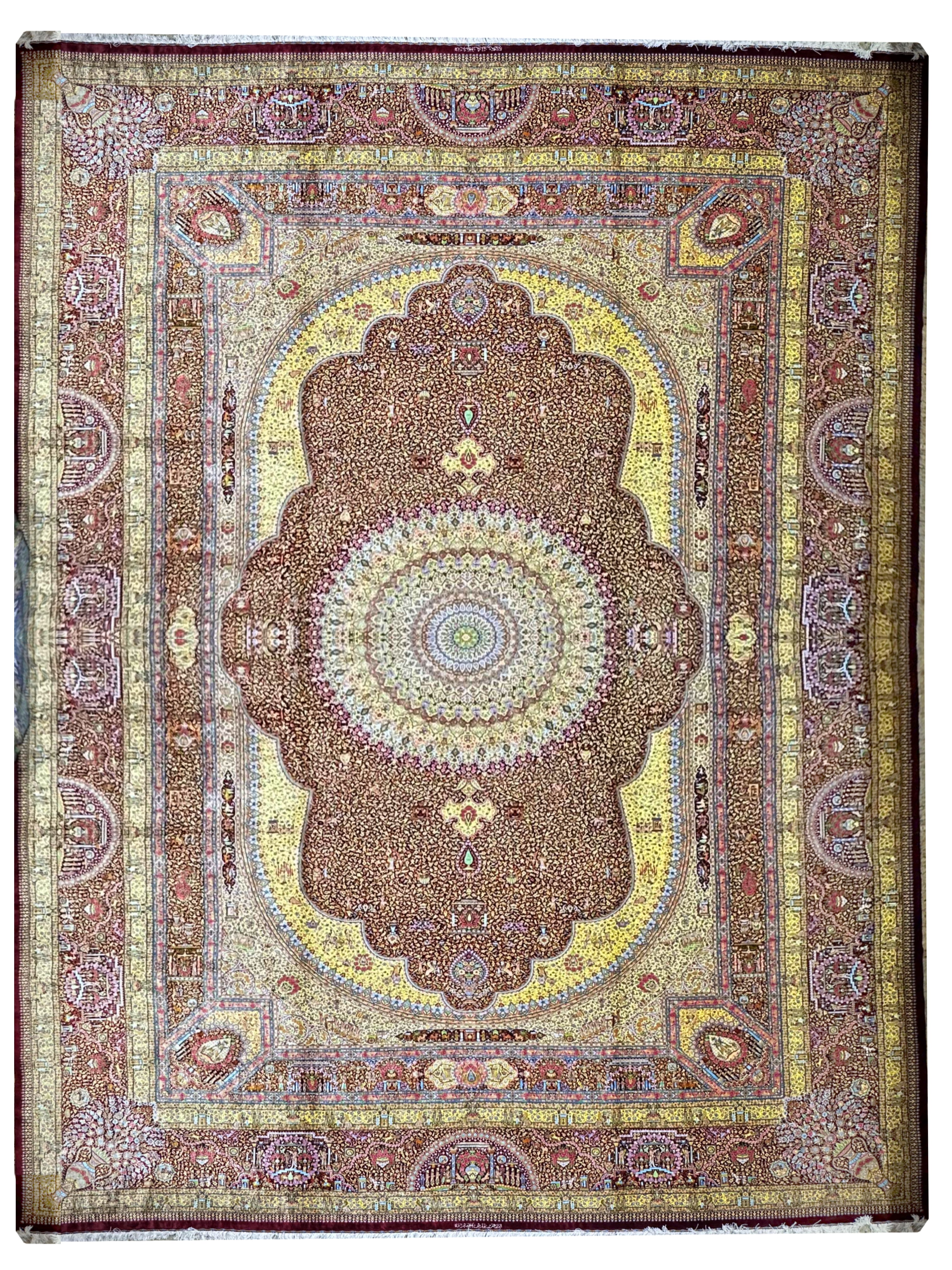 Qom Handmade Carpet | 400 × 580 cm | SKU 12300744