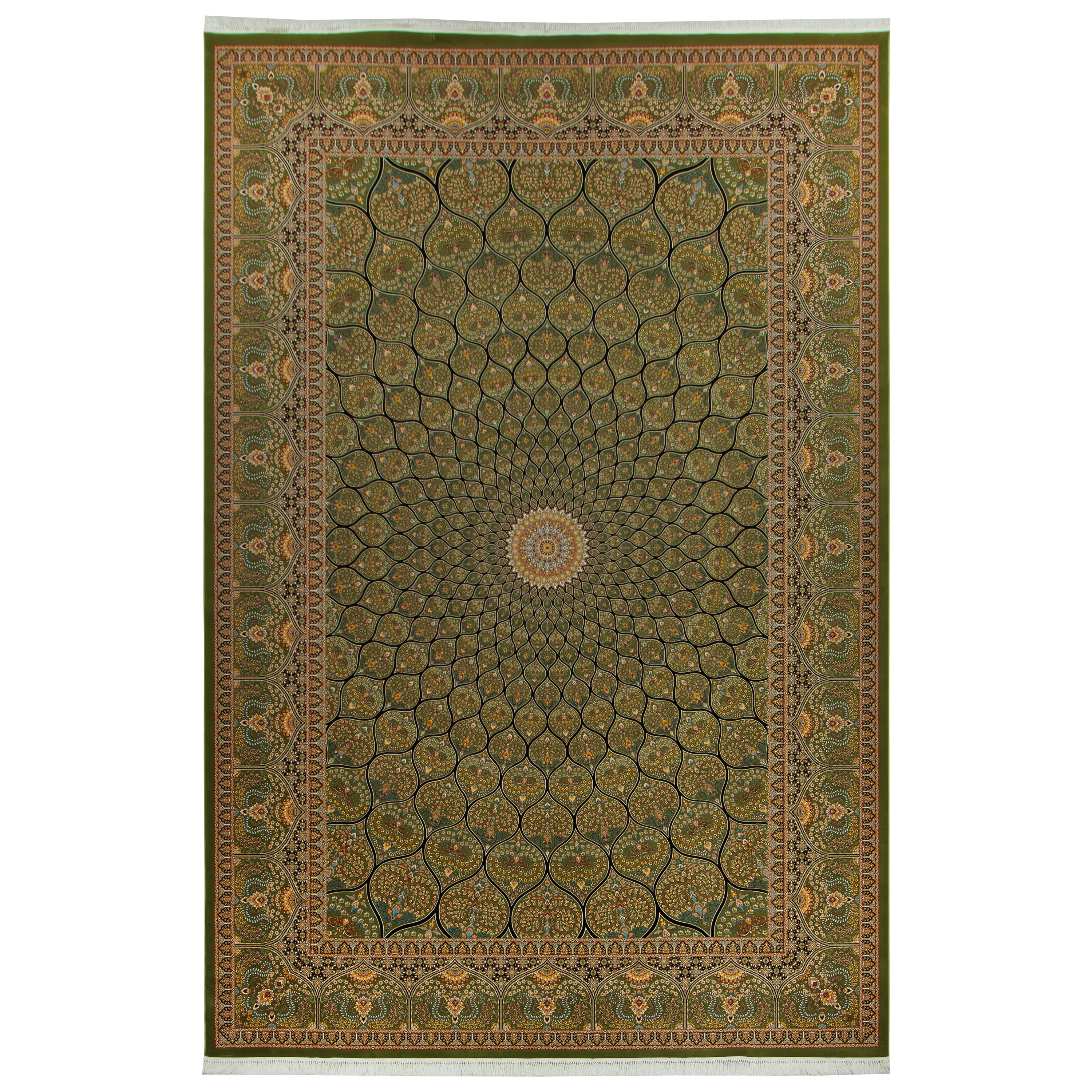 Machine-made Rug, Classic All-over, Acrylic, SPU 100043