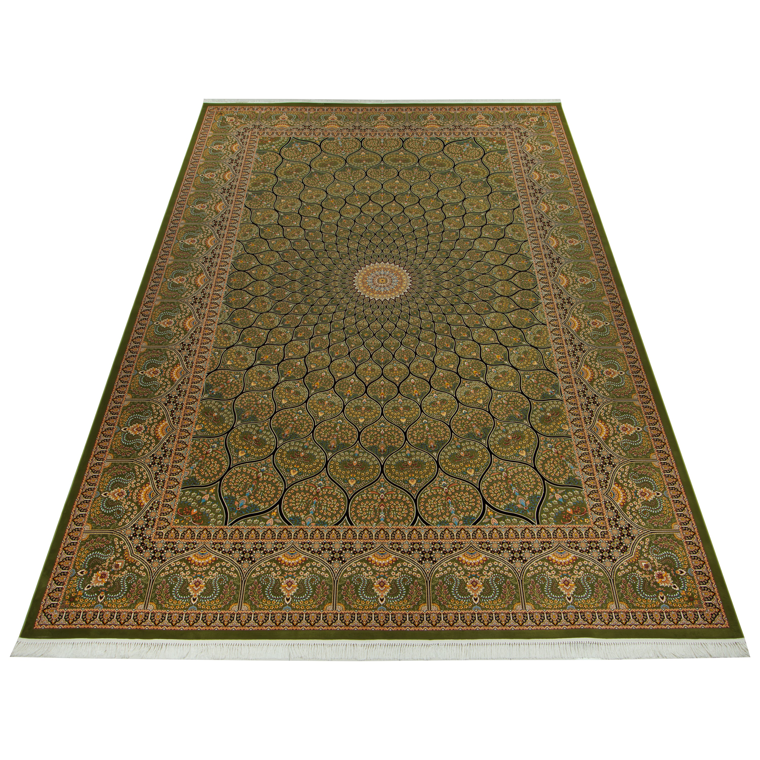 Machine-made Rug, Classic All-over, Acrylic, SPU 100043