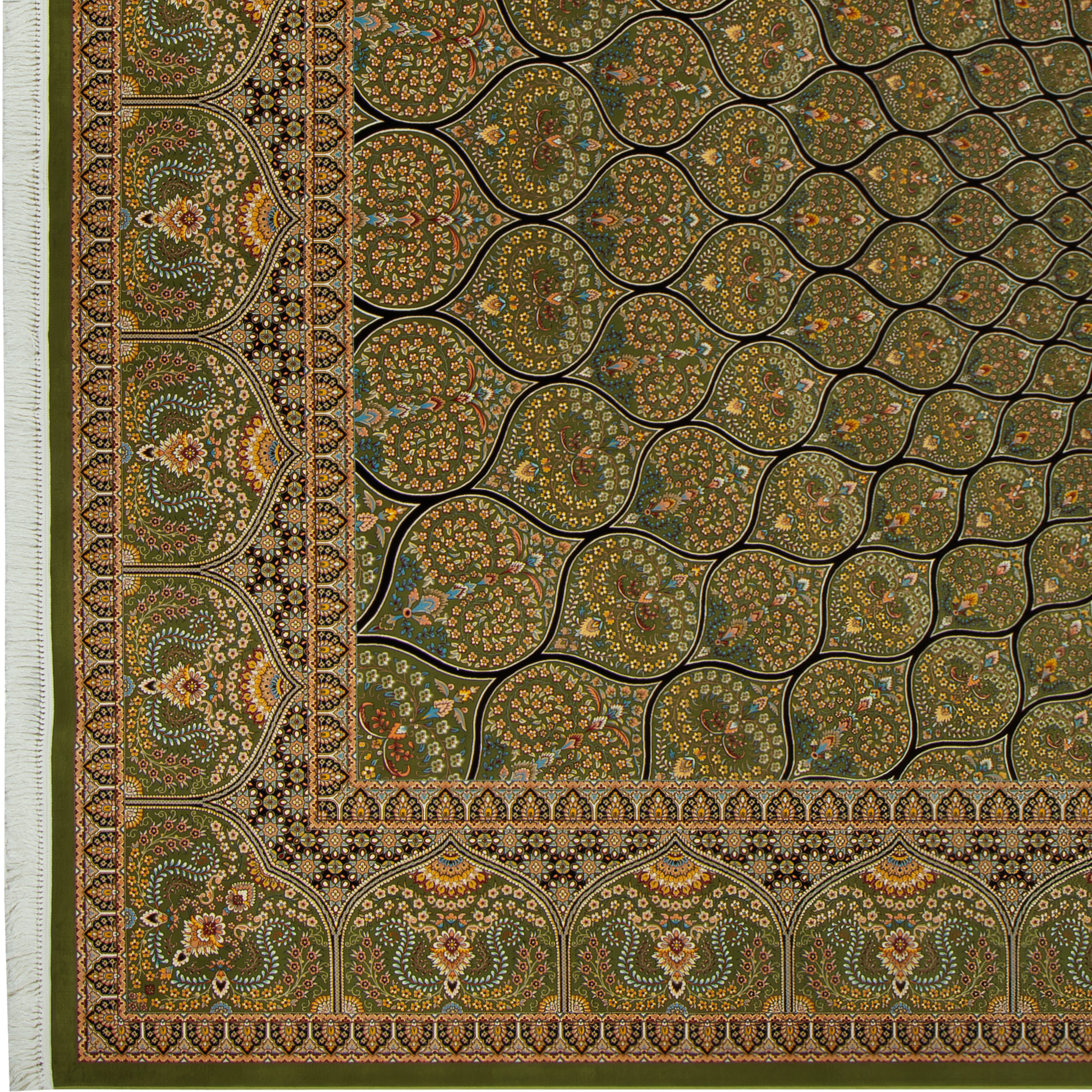 Machine-made Rug, Classic All-over, Acrylic, SPU 100043