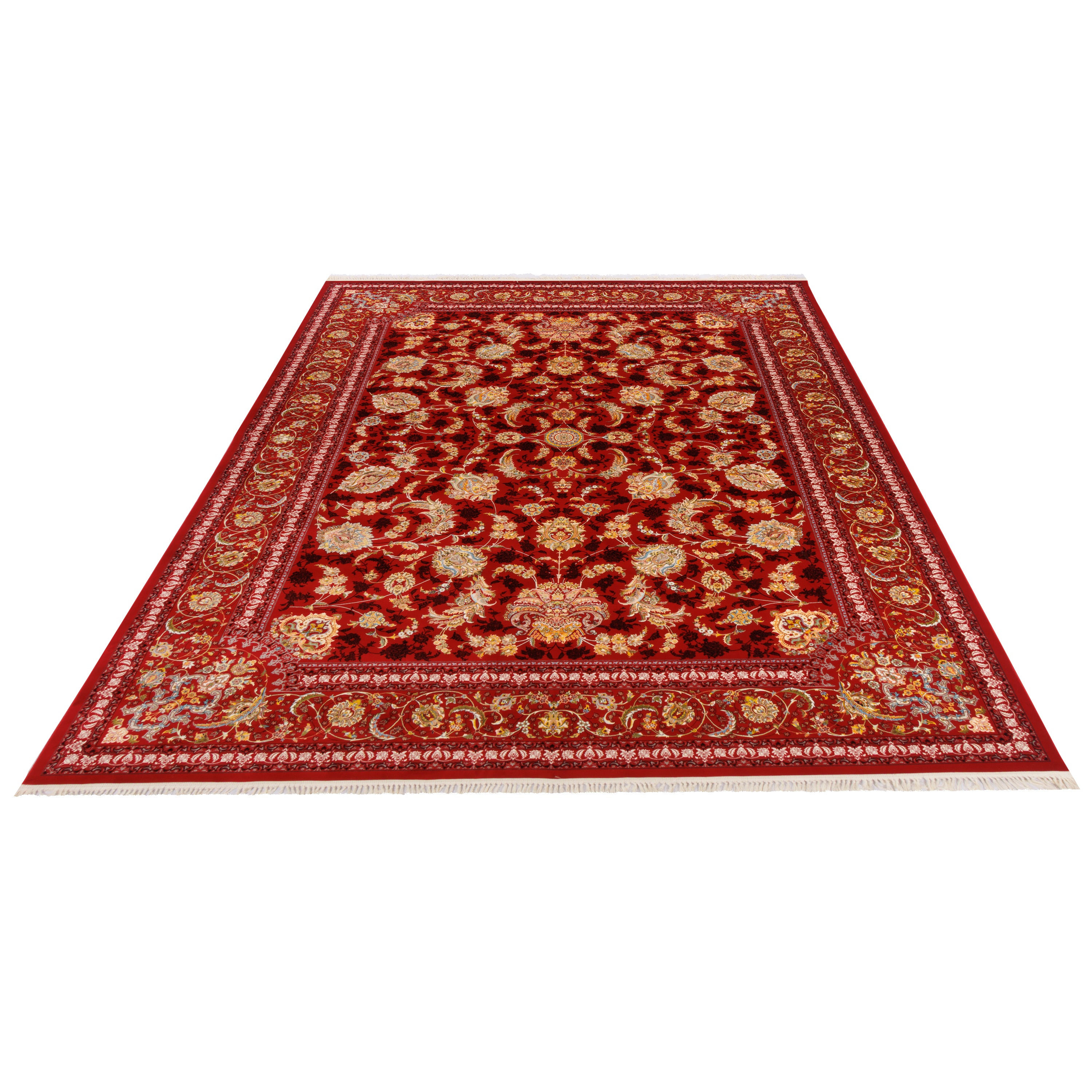 Machine-made Rug, Shah Abbasi Scattered, Acrylic, SPU 100052