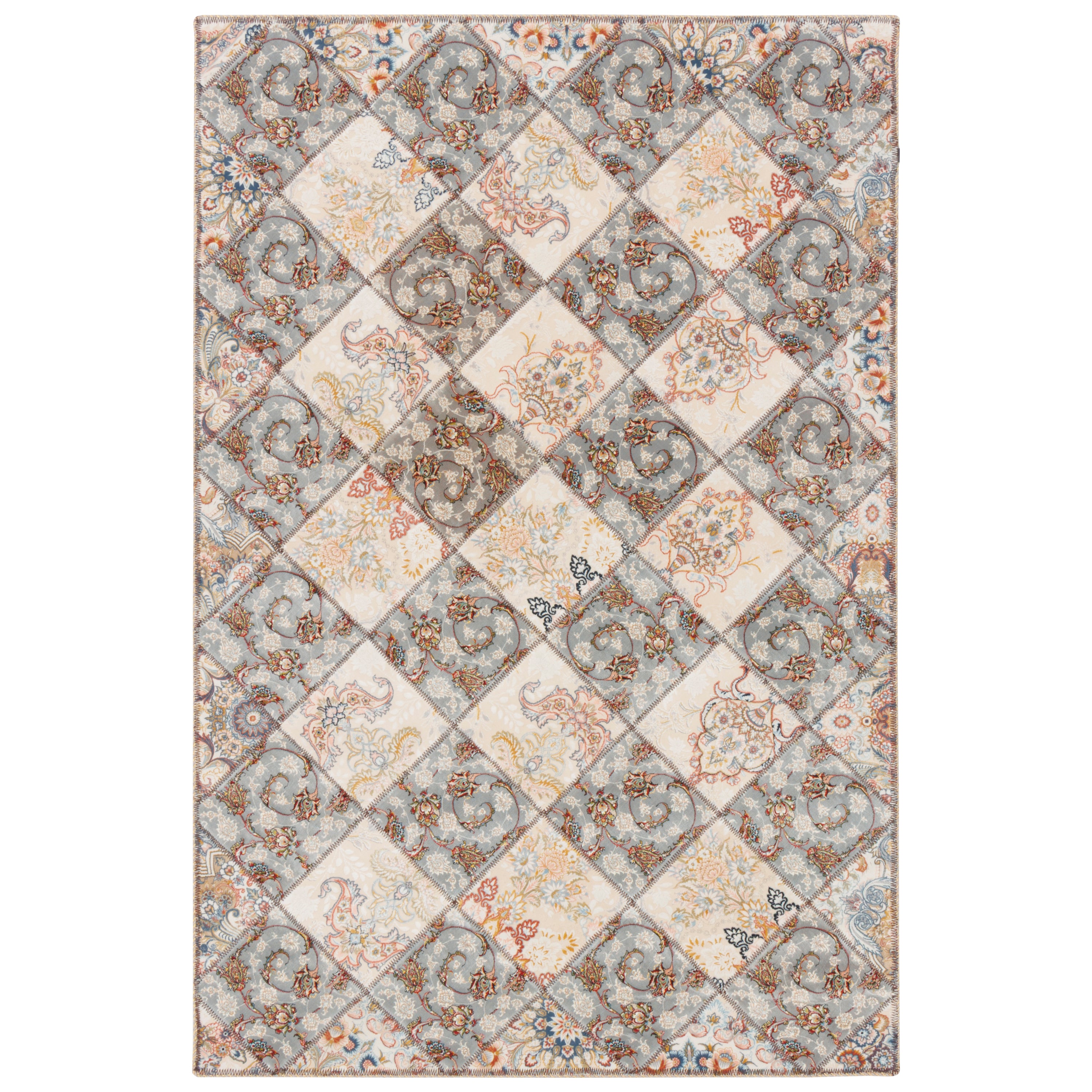 Machine-made Rug, Contemporary Striped, Acrylic, SPU 100161
