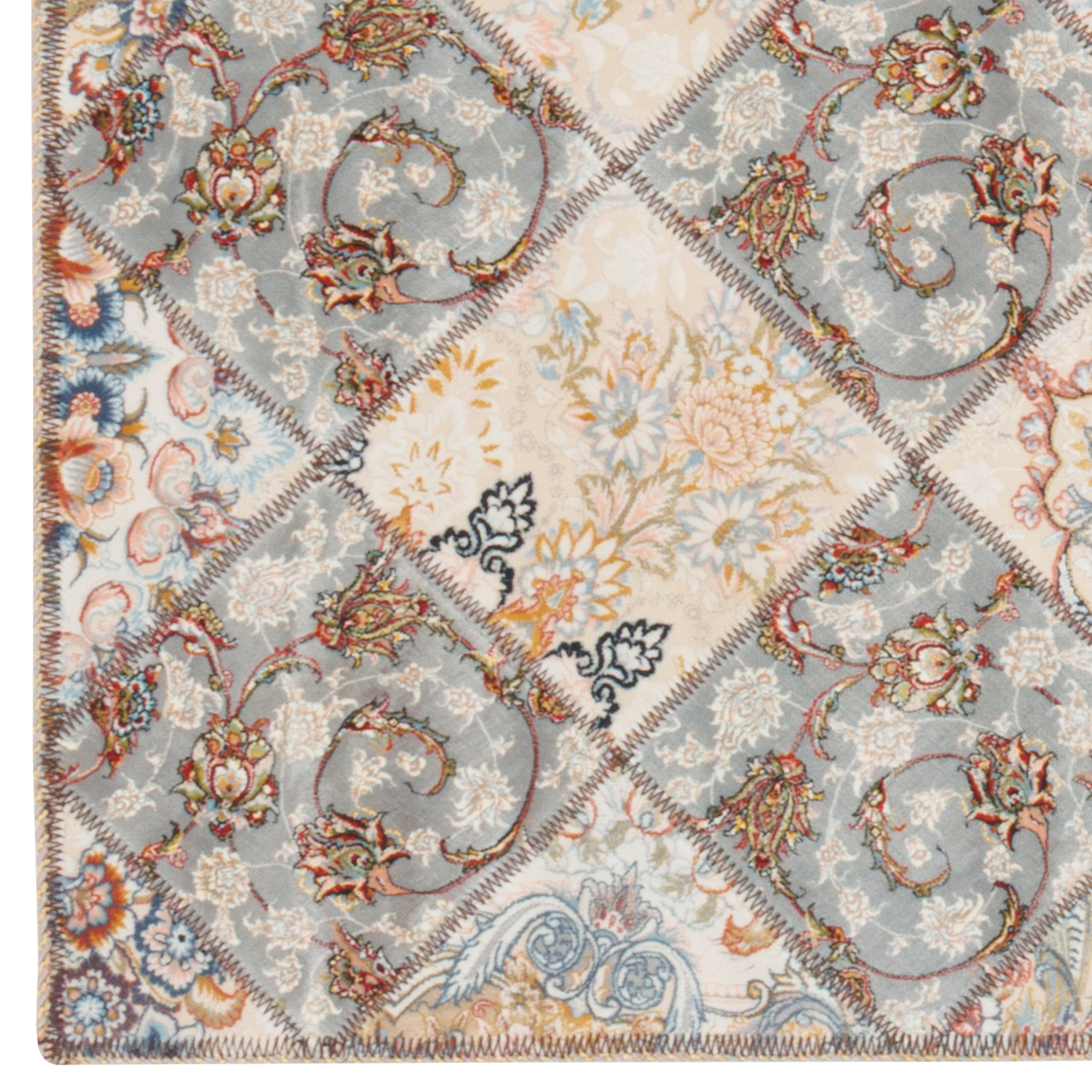 Machine-made Rug, Contemporary Striped, Acrylic, SPU 100161