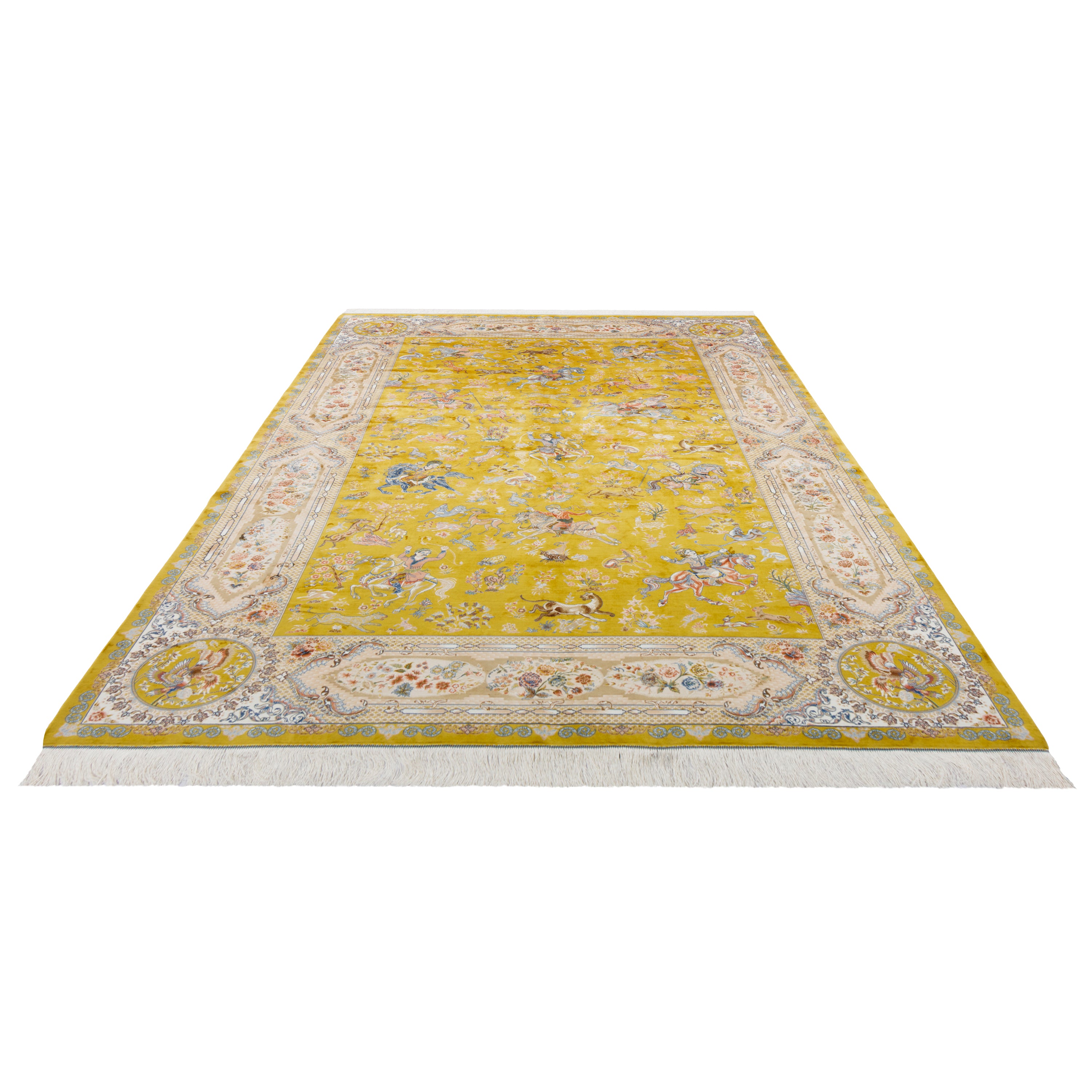 Machine-made Rug, Acrylic & Bamboo Silk, SPU 200185