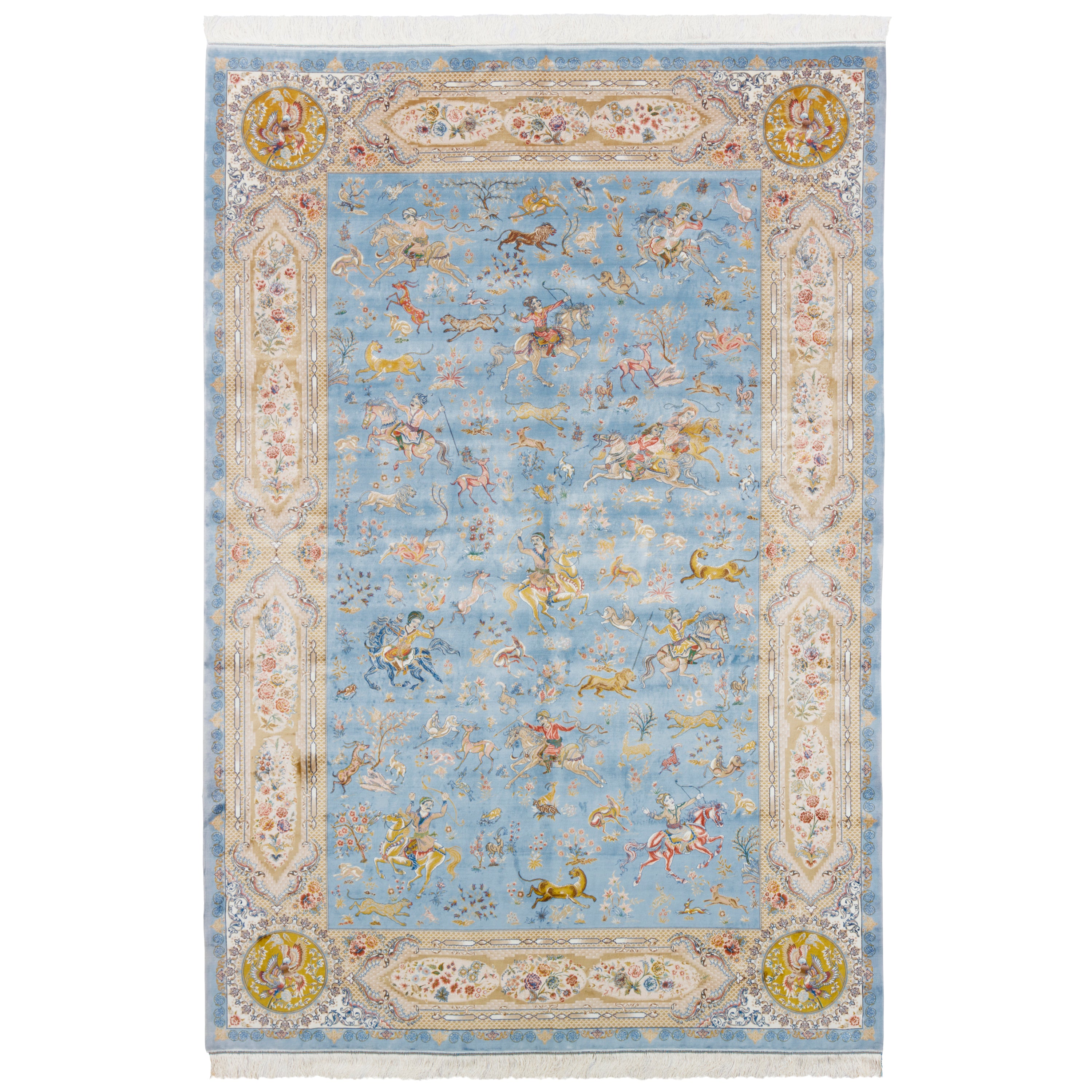 Machine-made Rug, Acrylic & Bamboo Silk, SPU 200185
