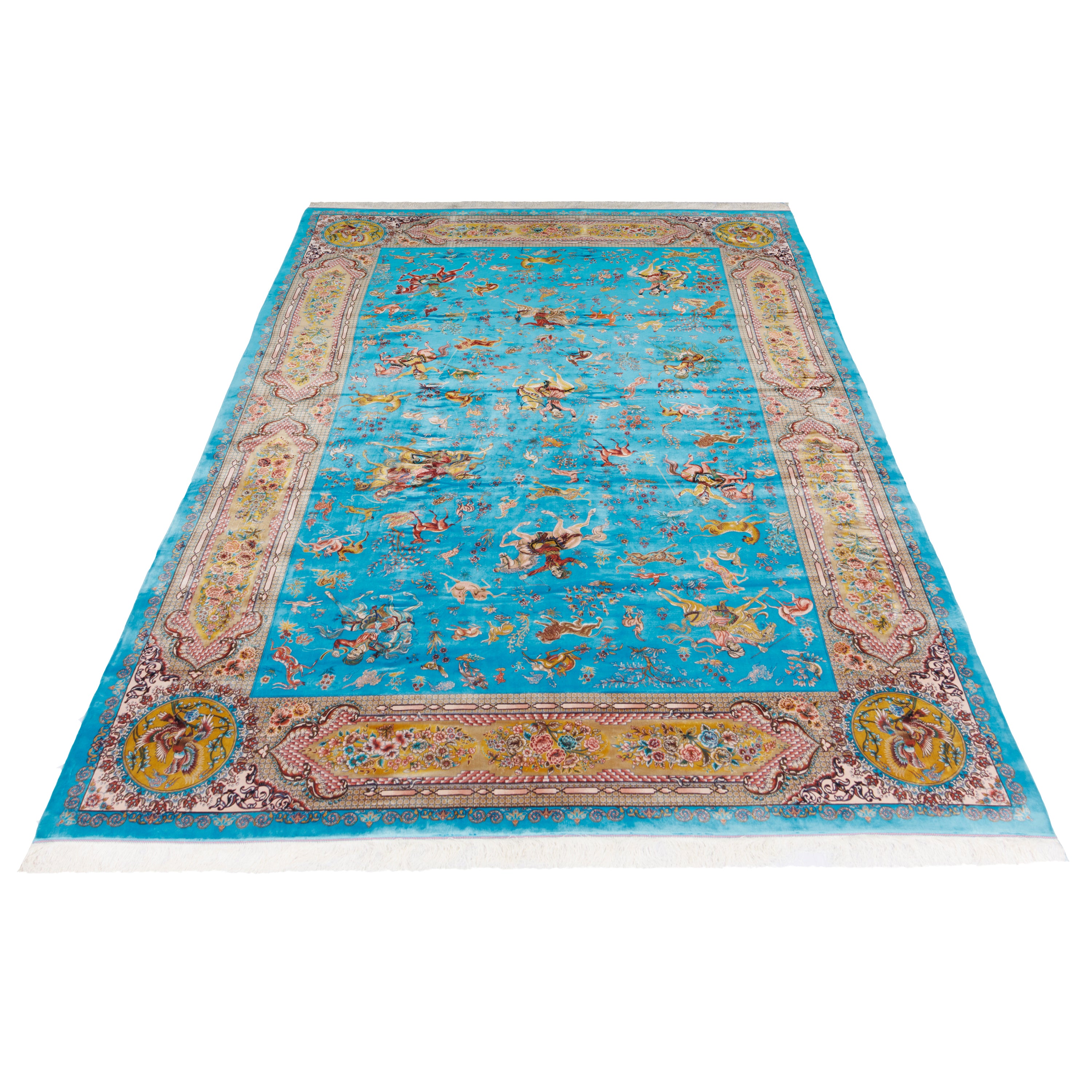 Machine-made Rug, Acrylic & Bamboo Silk, SPU 200190