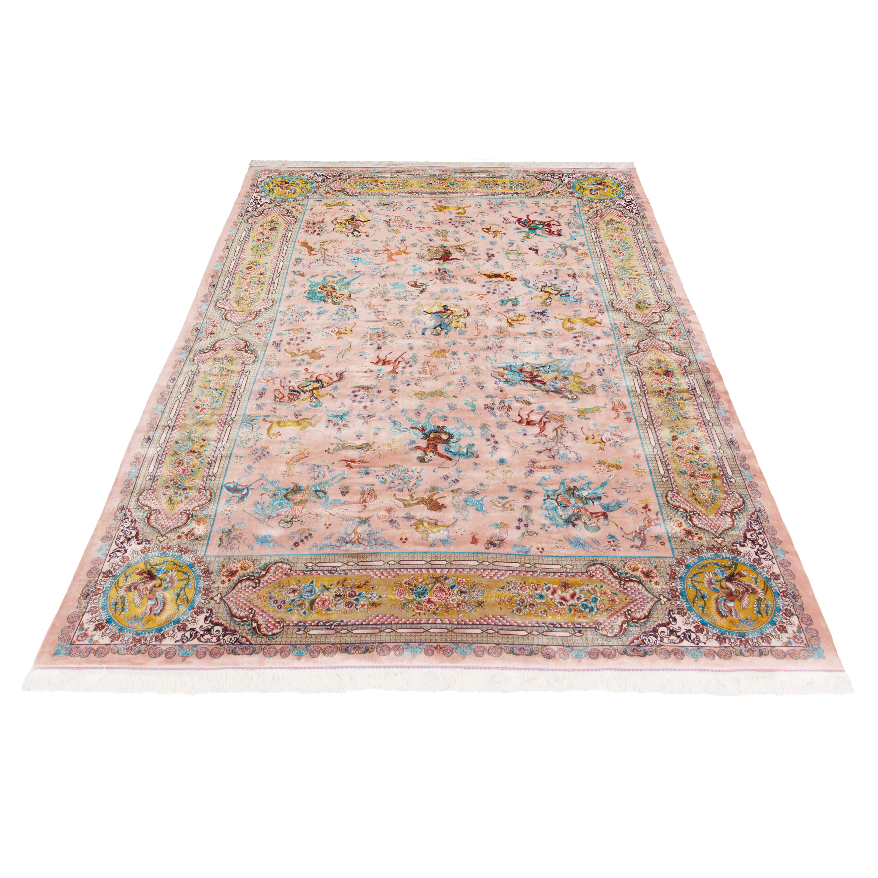 Machine-made Rug, Acrylic & Bamboo Silk, SPU 200190