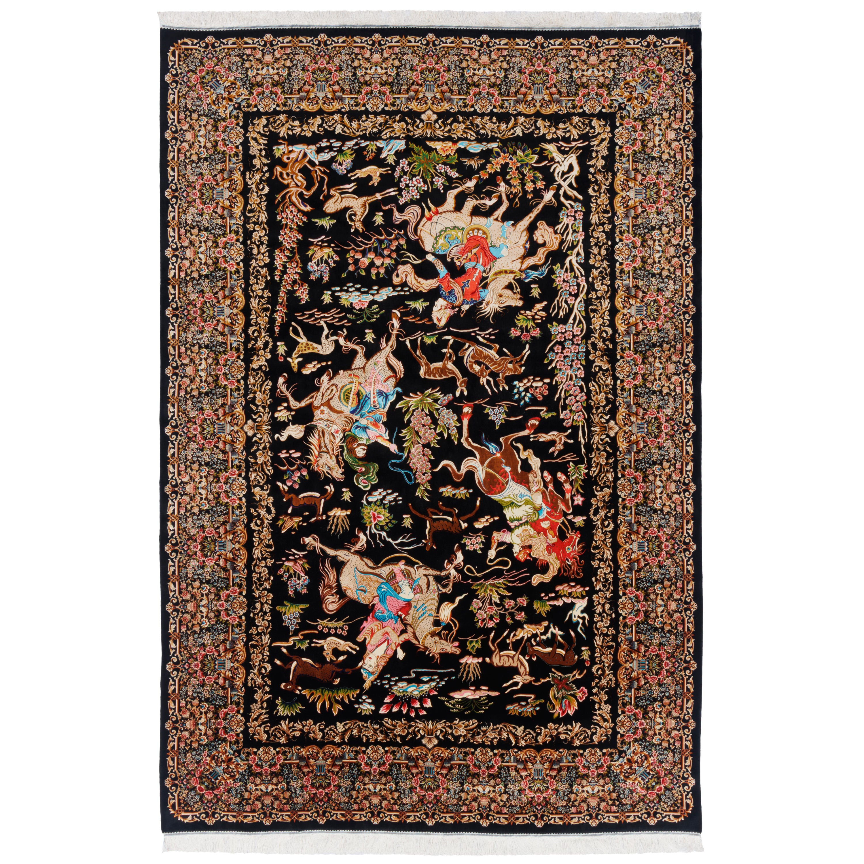 Machine-made Rug, Acrylic & Bamboo Silk, SPU 200191