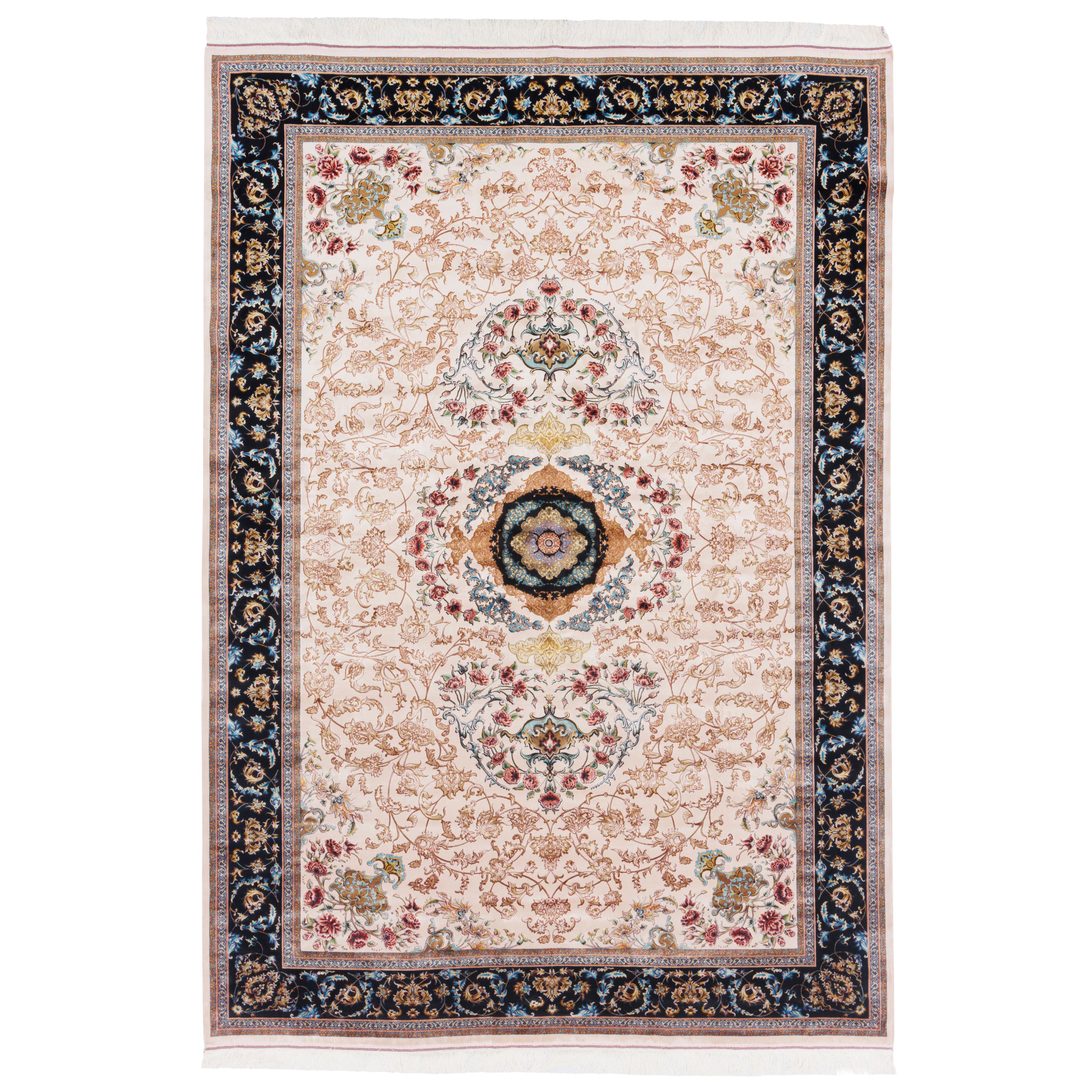 Machine-made Rug, Acrylic & Bamboo Silk, SPU 200200