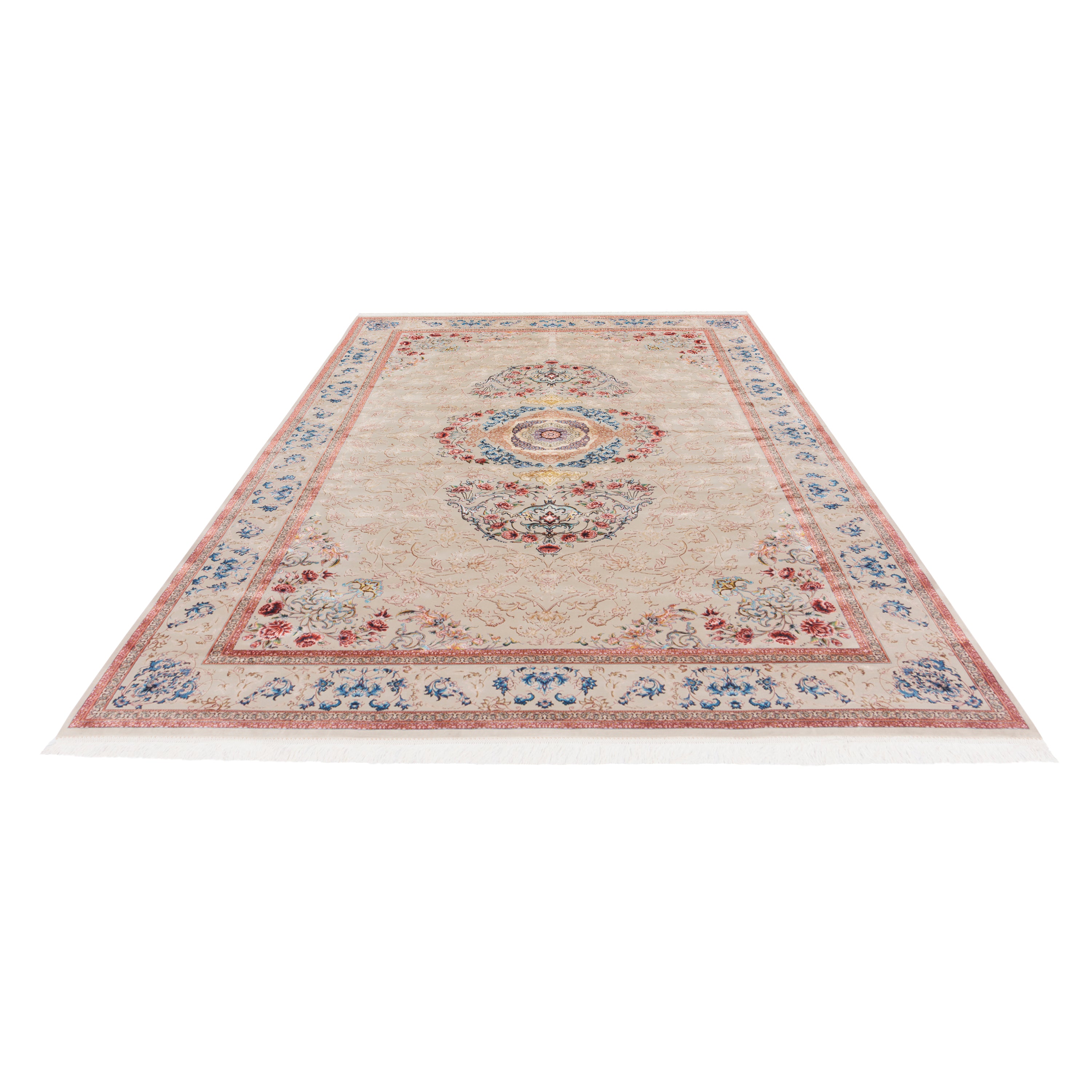 Machine-made Rug, Acrylic & Bamboo Silk, SPU 200200
