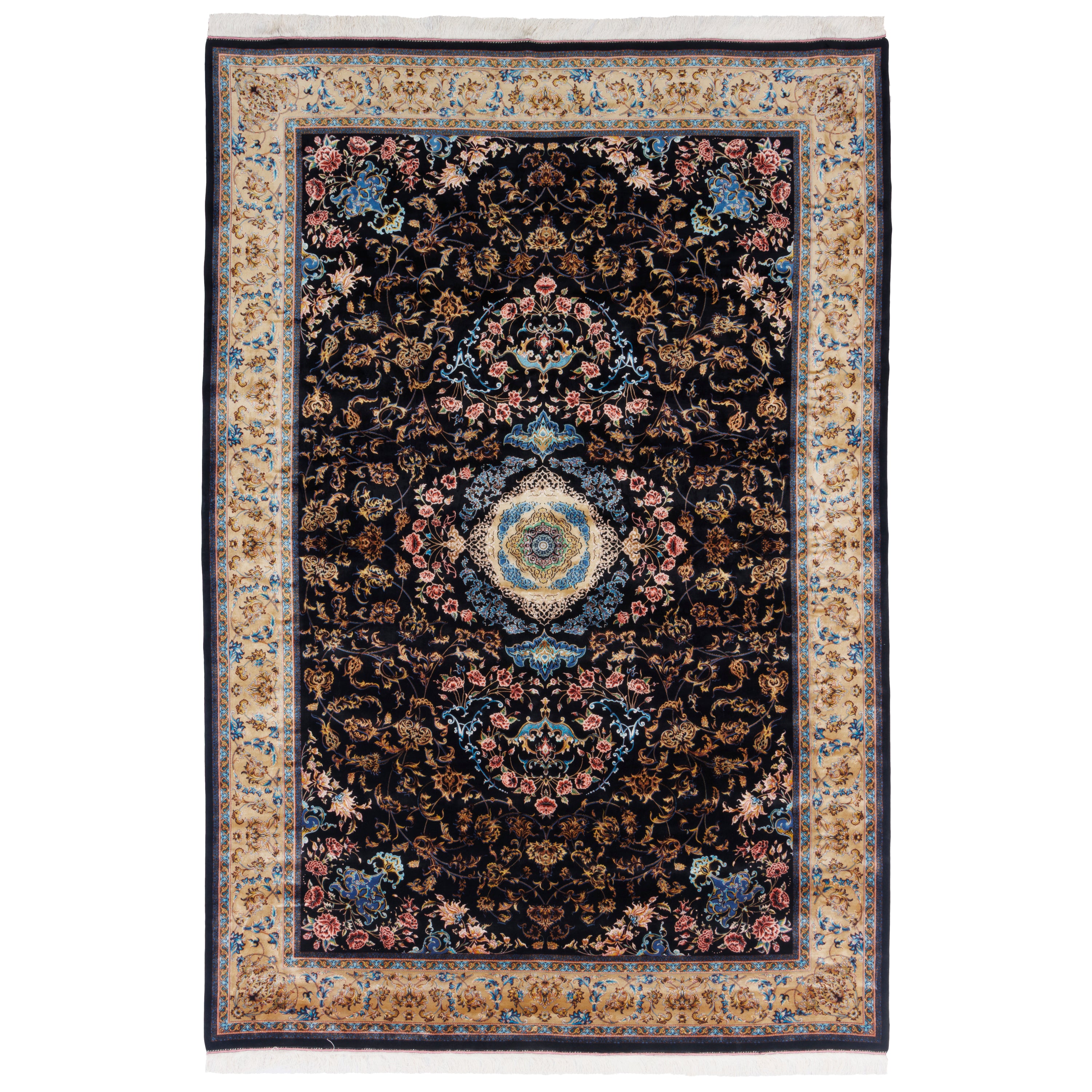 Machine-made Rug, Acrylic & Bamboo Silk, SPU 200200
