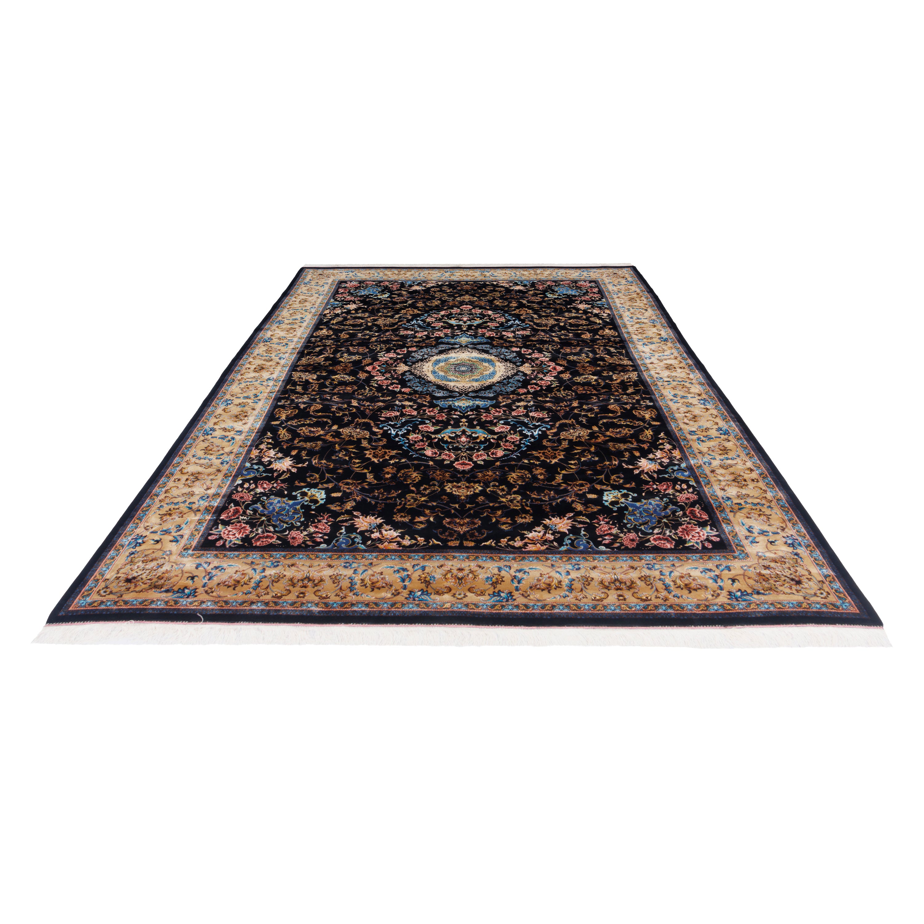 Machine-made Rug, Acrylic & Bamboo Silk, SPU 200200