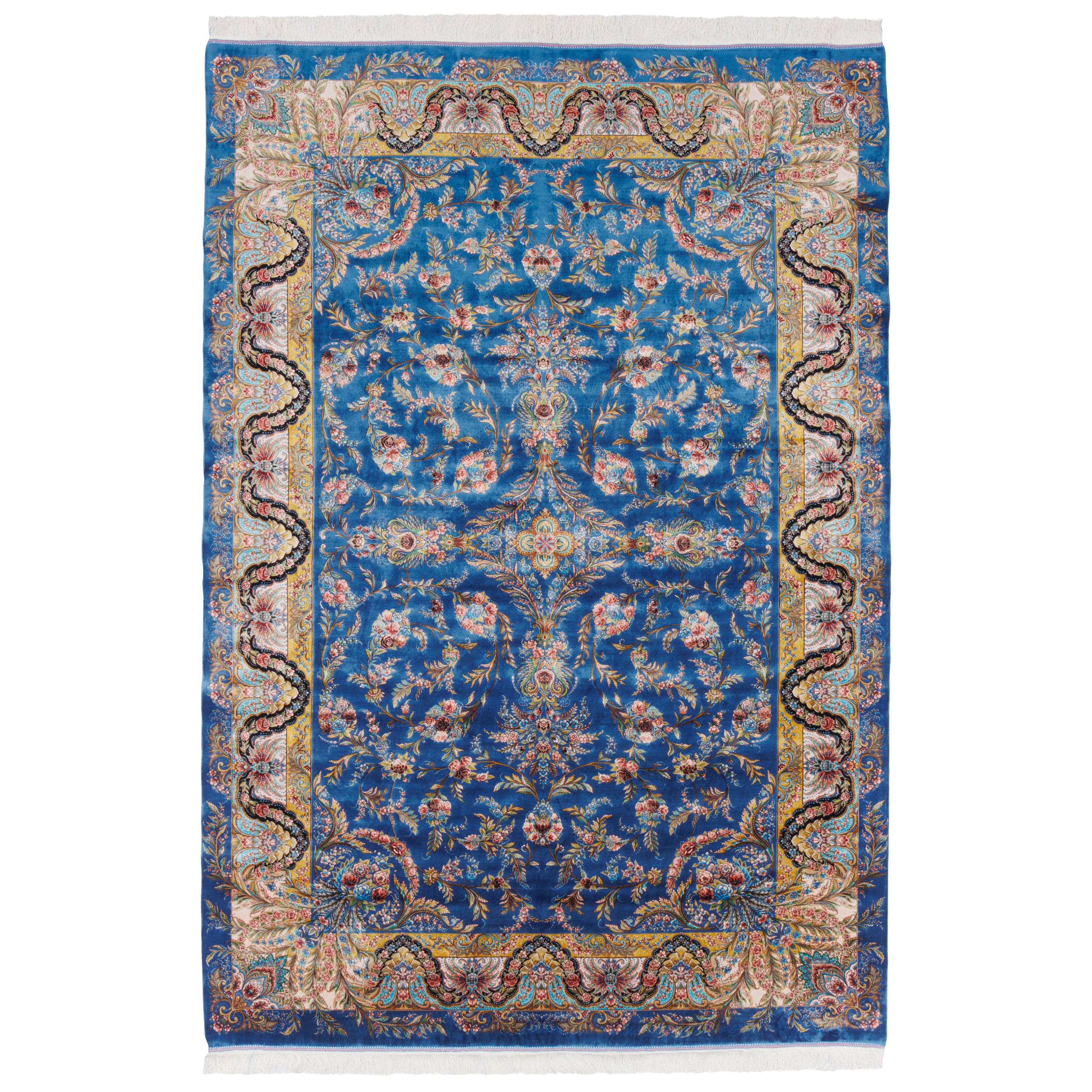 Machine-made Rug, Acrylic & Bamboo Silk, SPU 200203