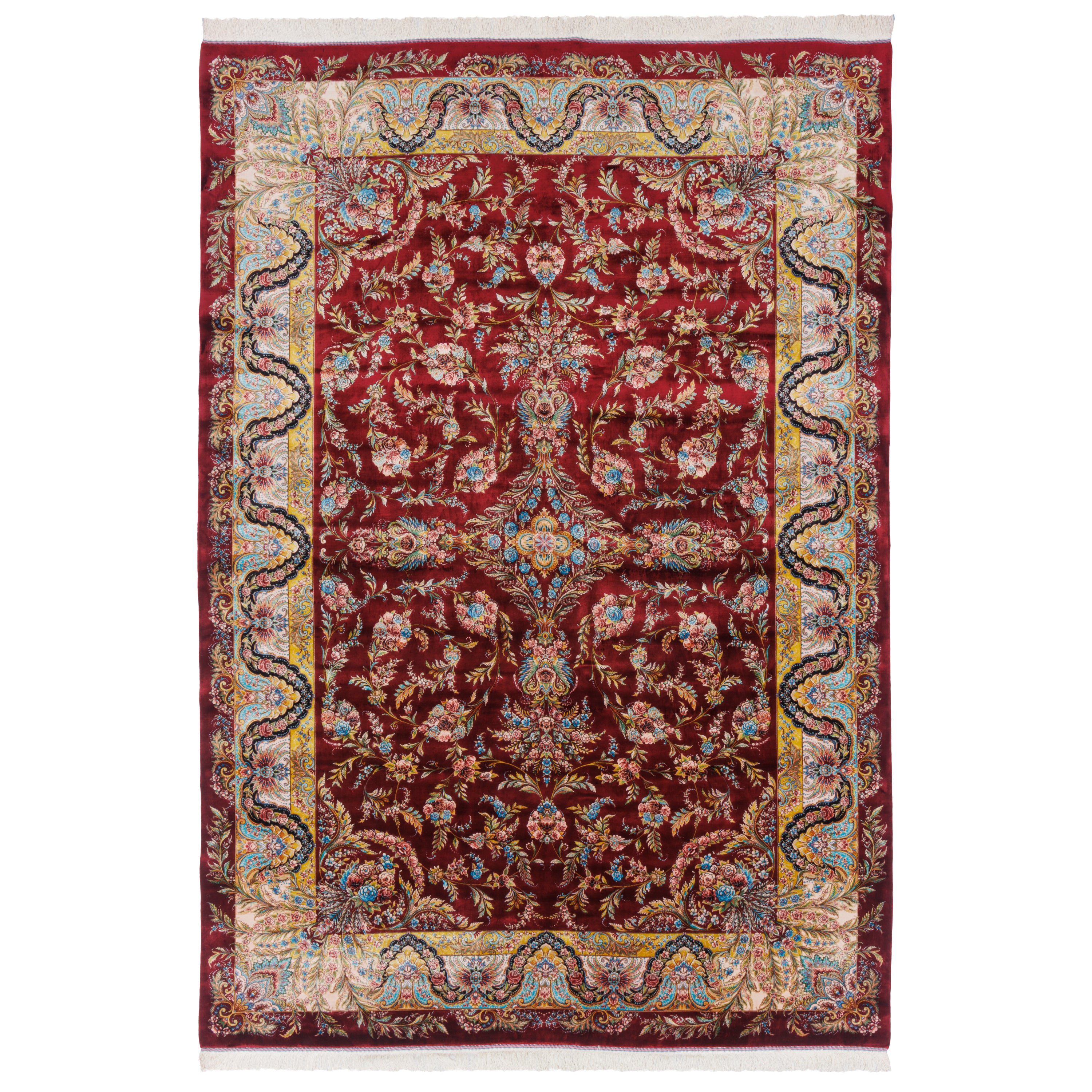 Machine-made Rug, Acrylic & Bamboo Silk, SPU 200203