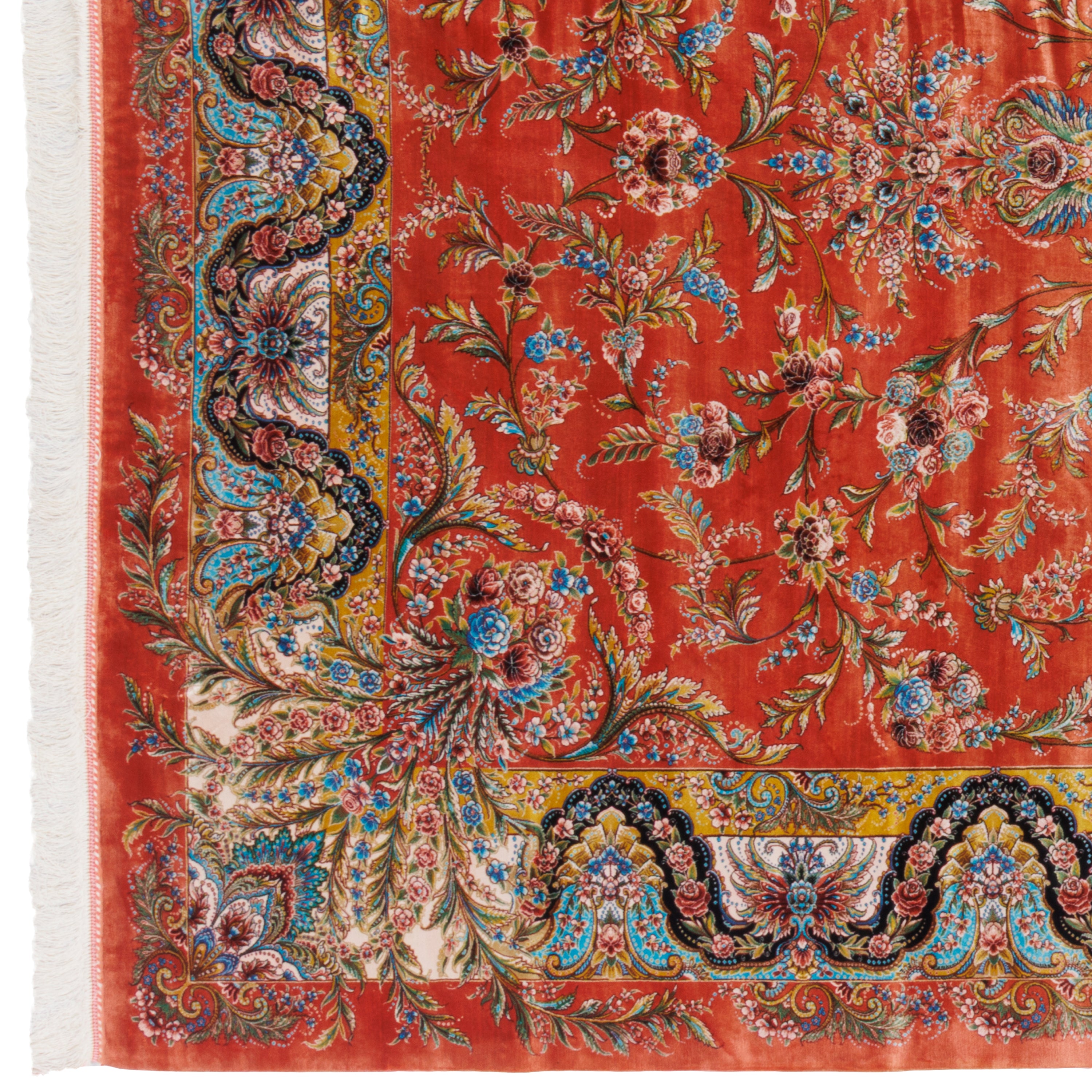 Machine-made Rug, Acrylic & Bamboo Silk, SPU 200203