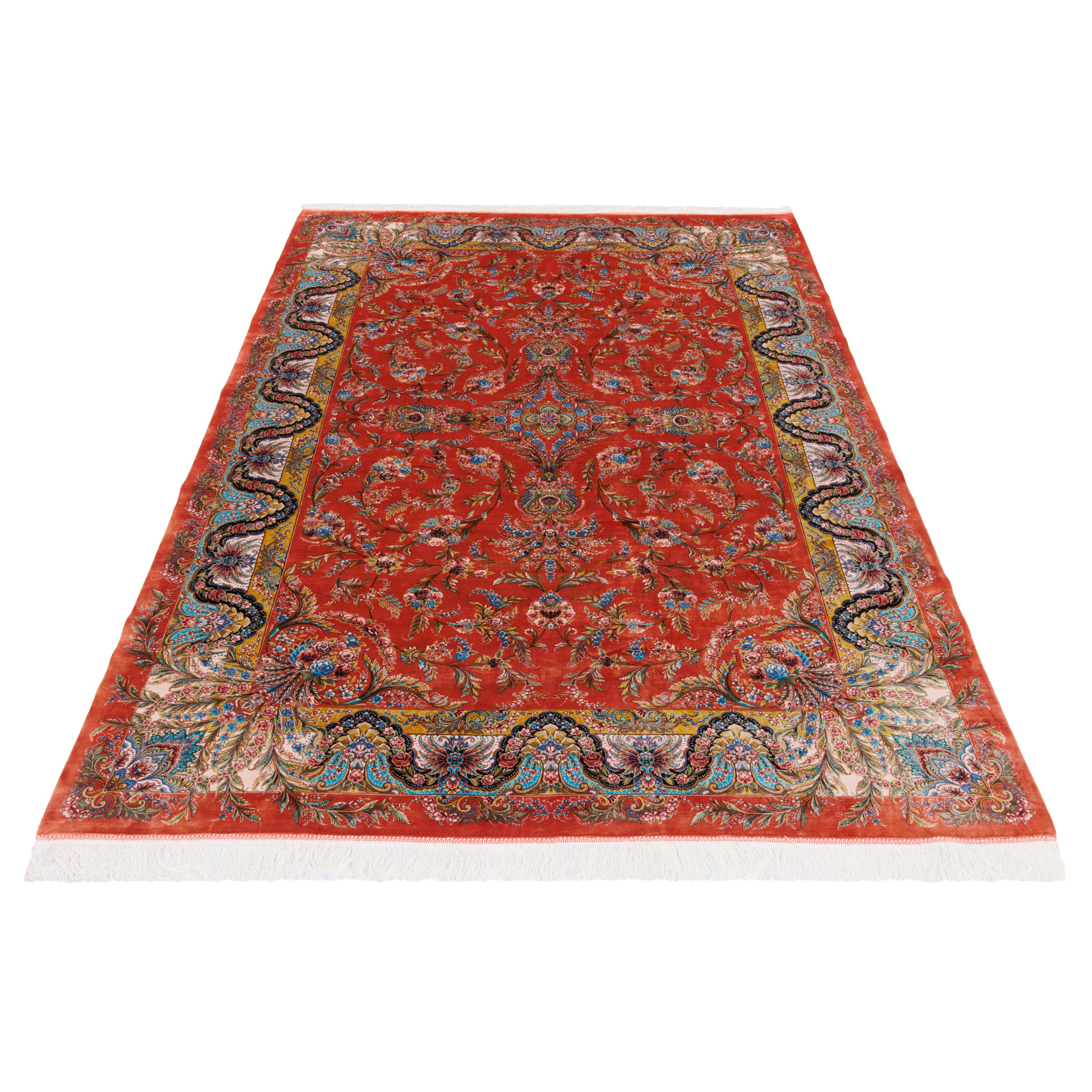 Machine-made Rug, Acrylic & Bamboo Silk, SPU 200203