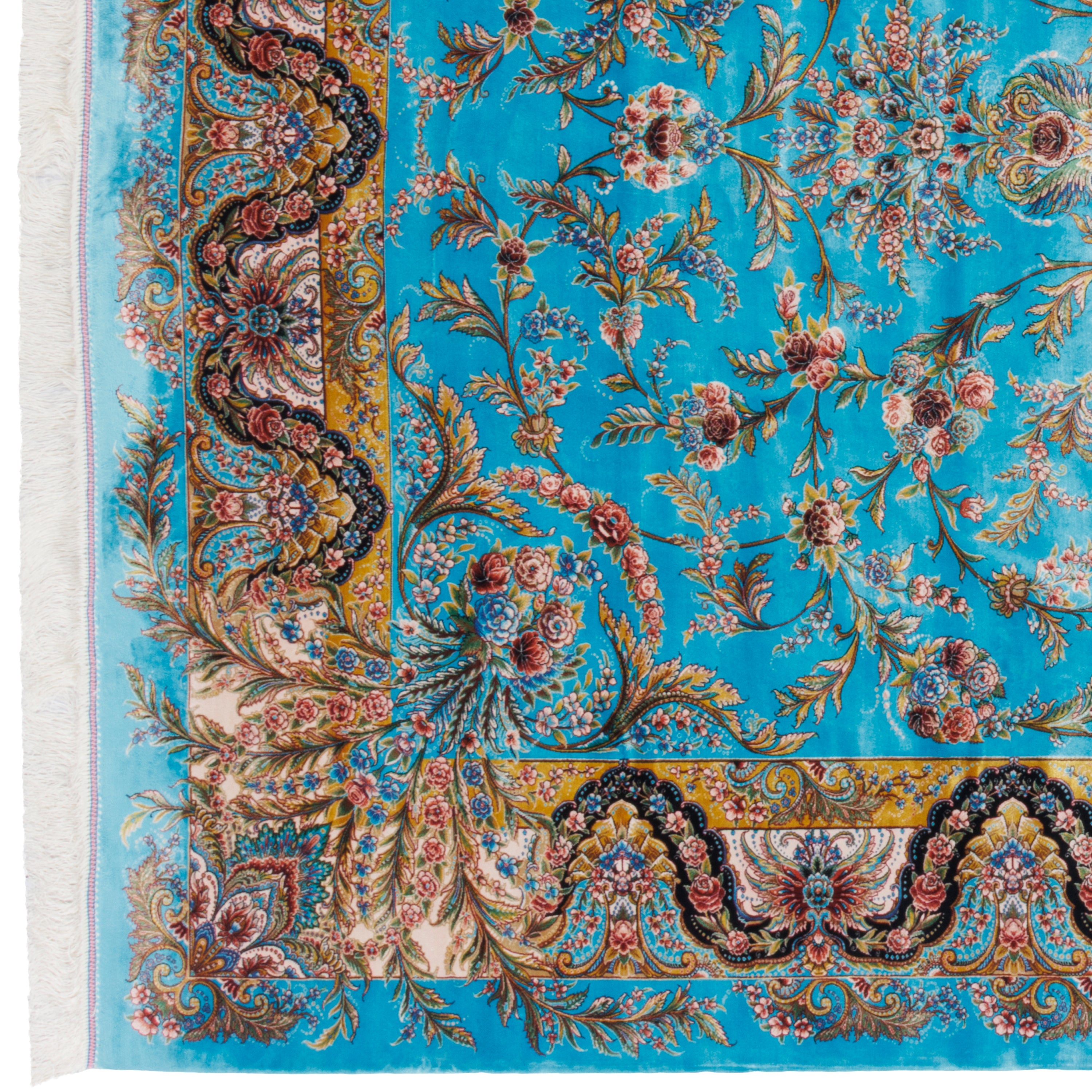 Machine-made Rug, Acrylic & Bamboo Silk, SPU 200203