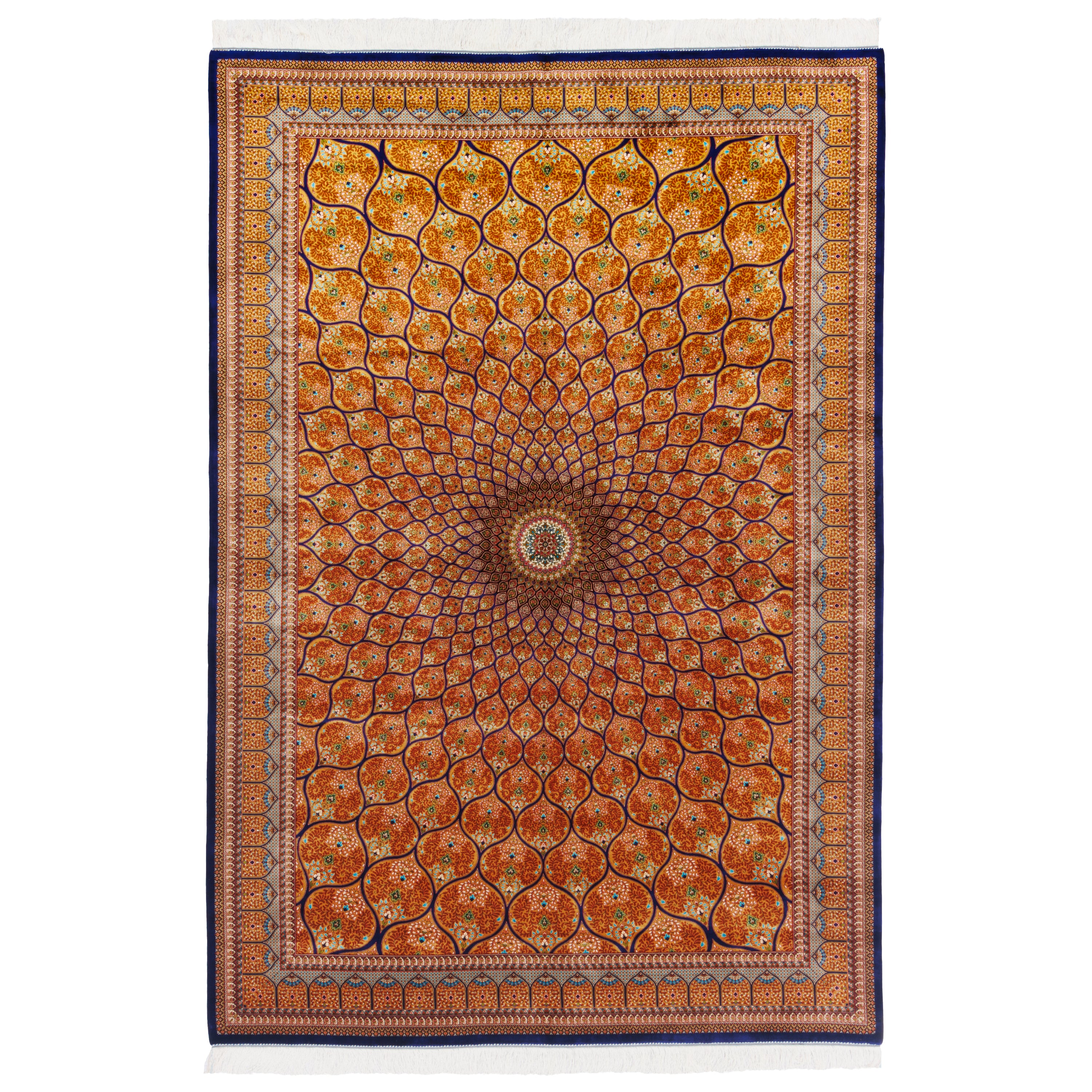 Machine-made Rug, Acrylic & Bamboo Silk, SPU 200216