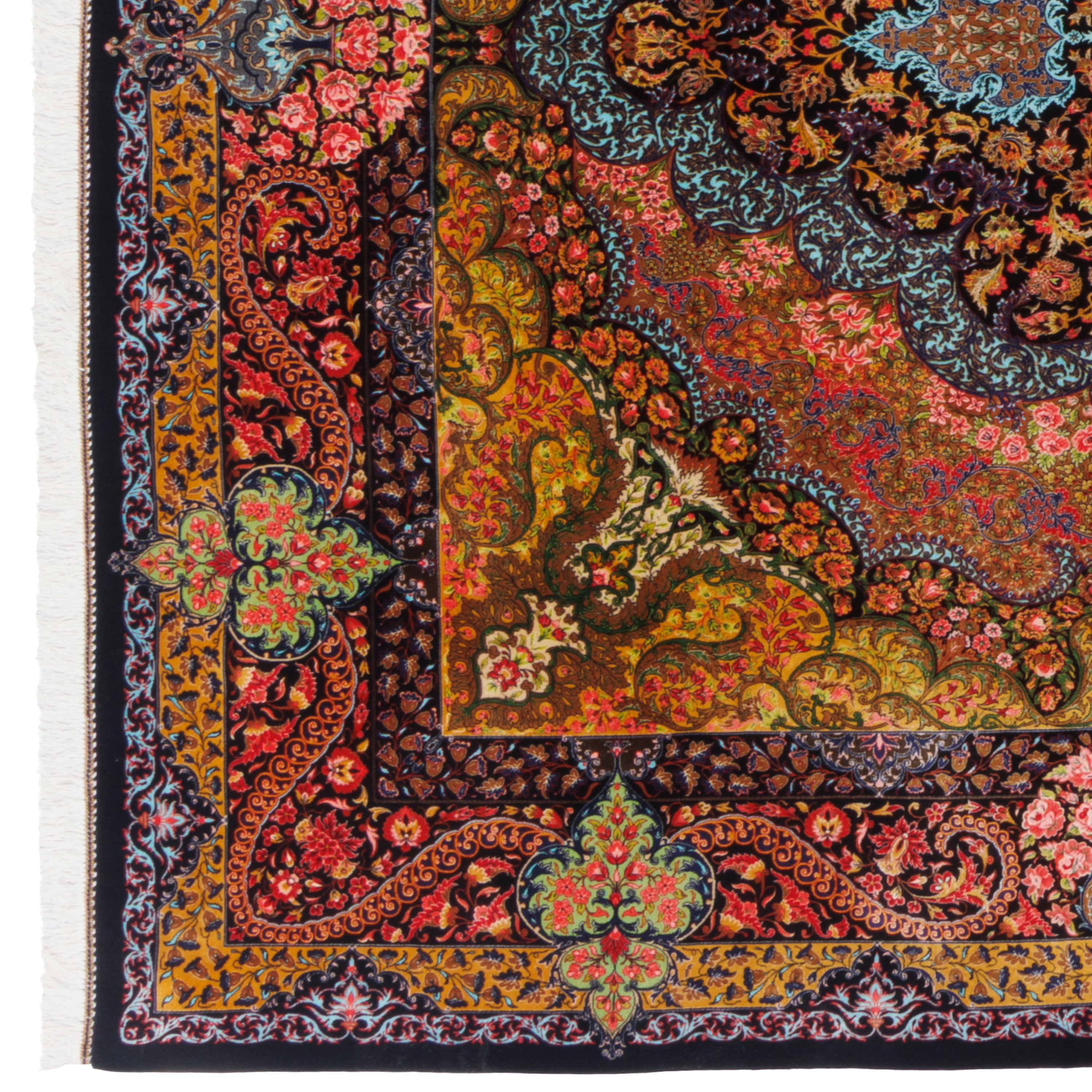 Machine-made Rug, Acrylic & Bamboo Silk, SPU 200224