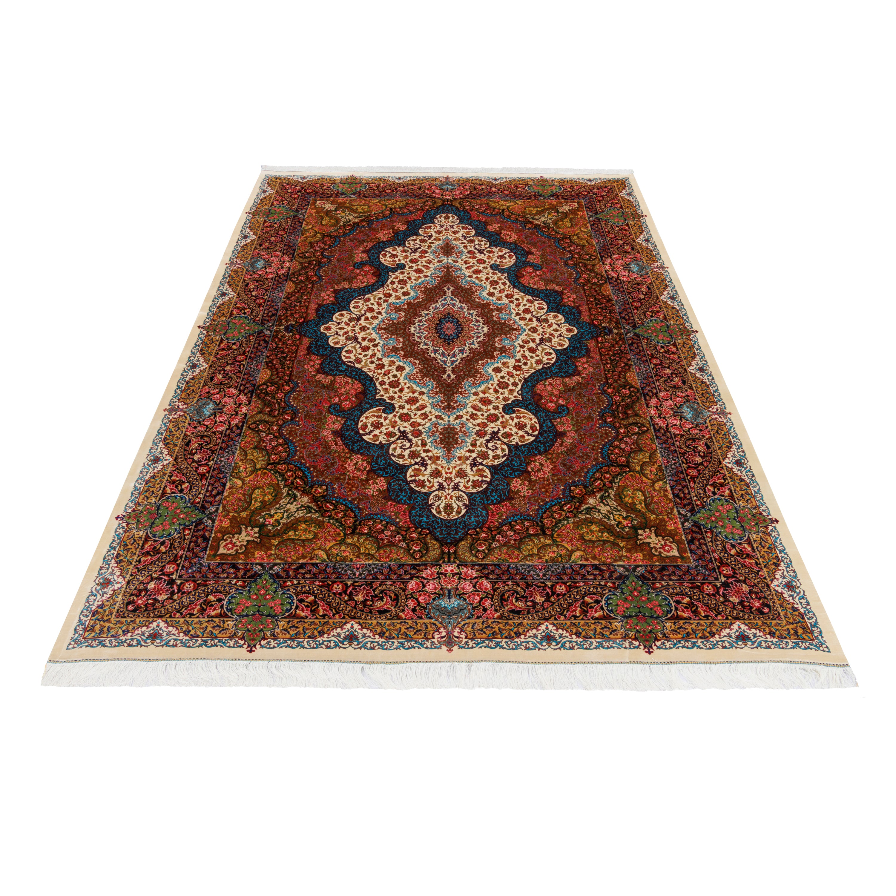 Machine-made Rug, Acrylic & Bamboo Silk, SPU 200224