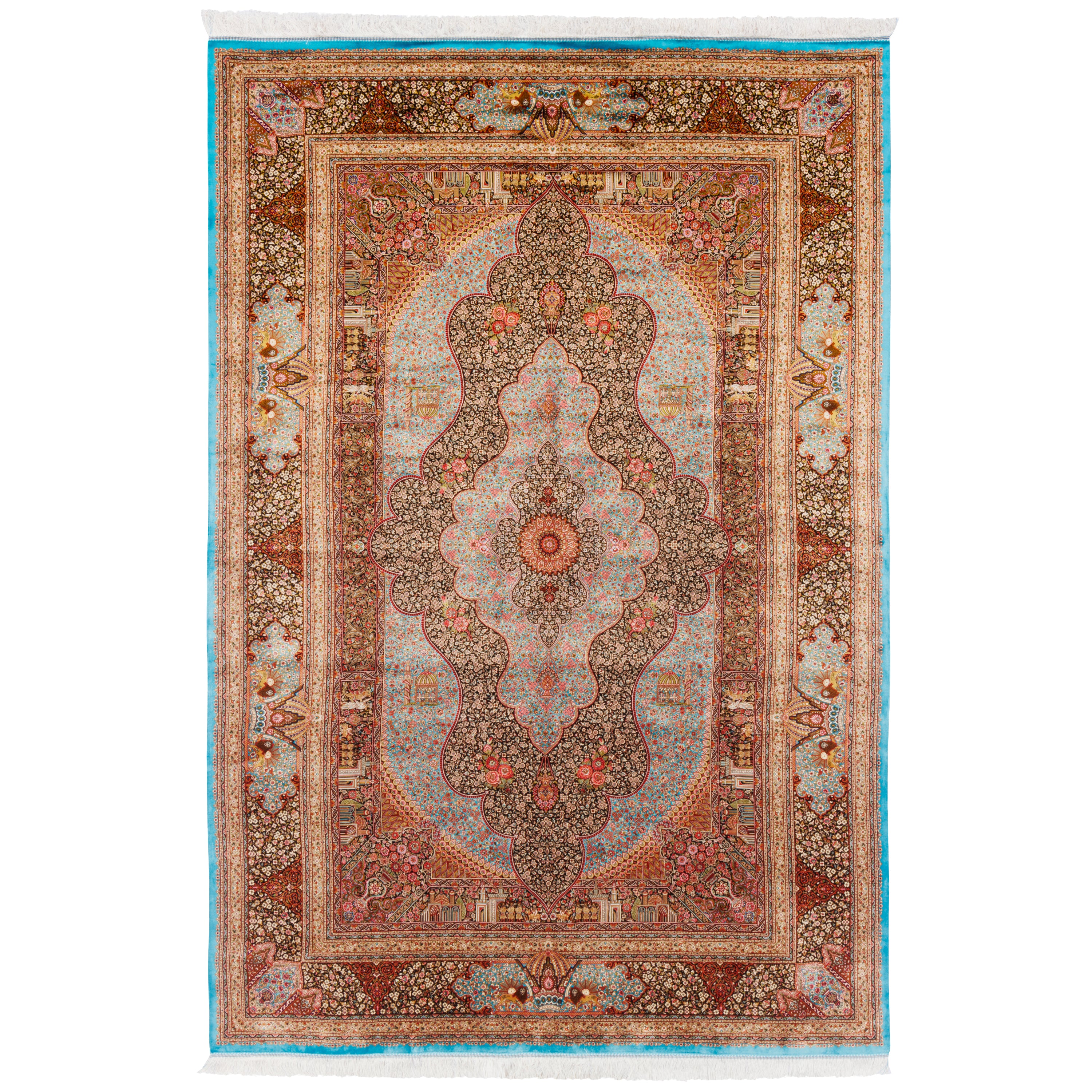 Machine-made Rug, Acrylic & Bamboo Silk, SPU 200249