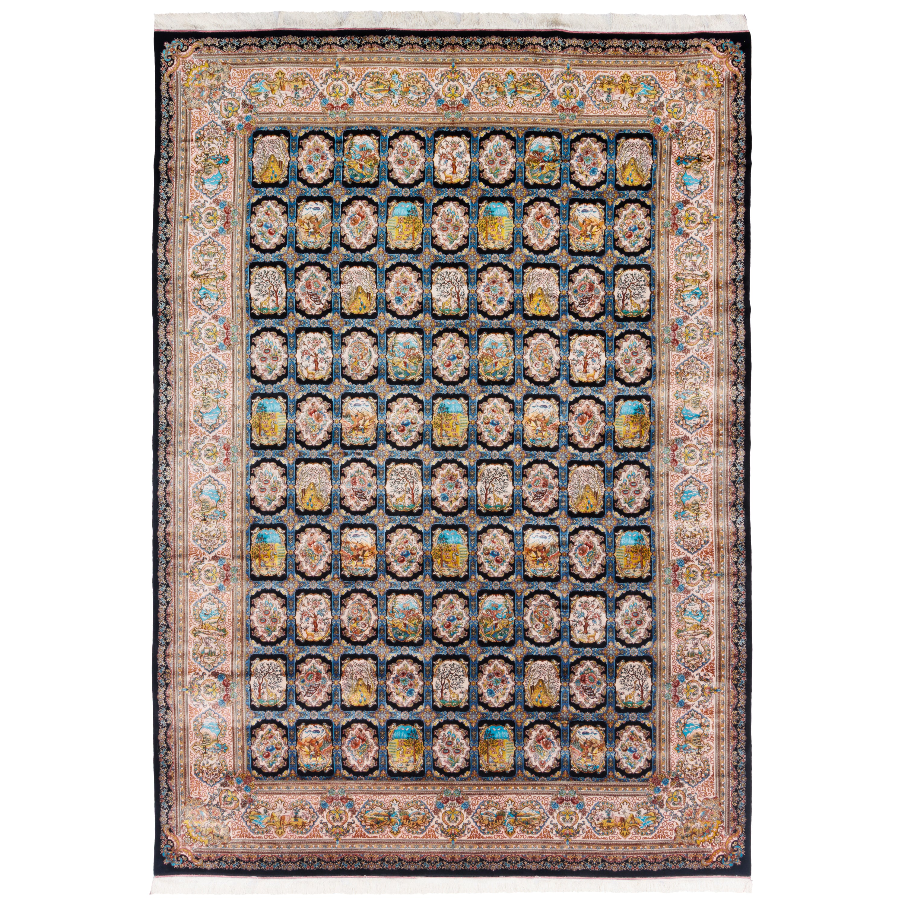 Machine-made Rug, Acrylic & Bamboo Silk, SPU 200267