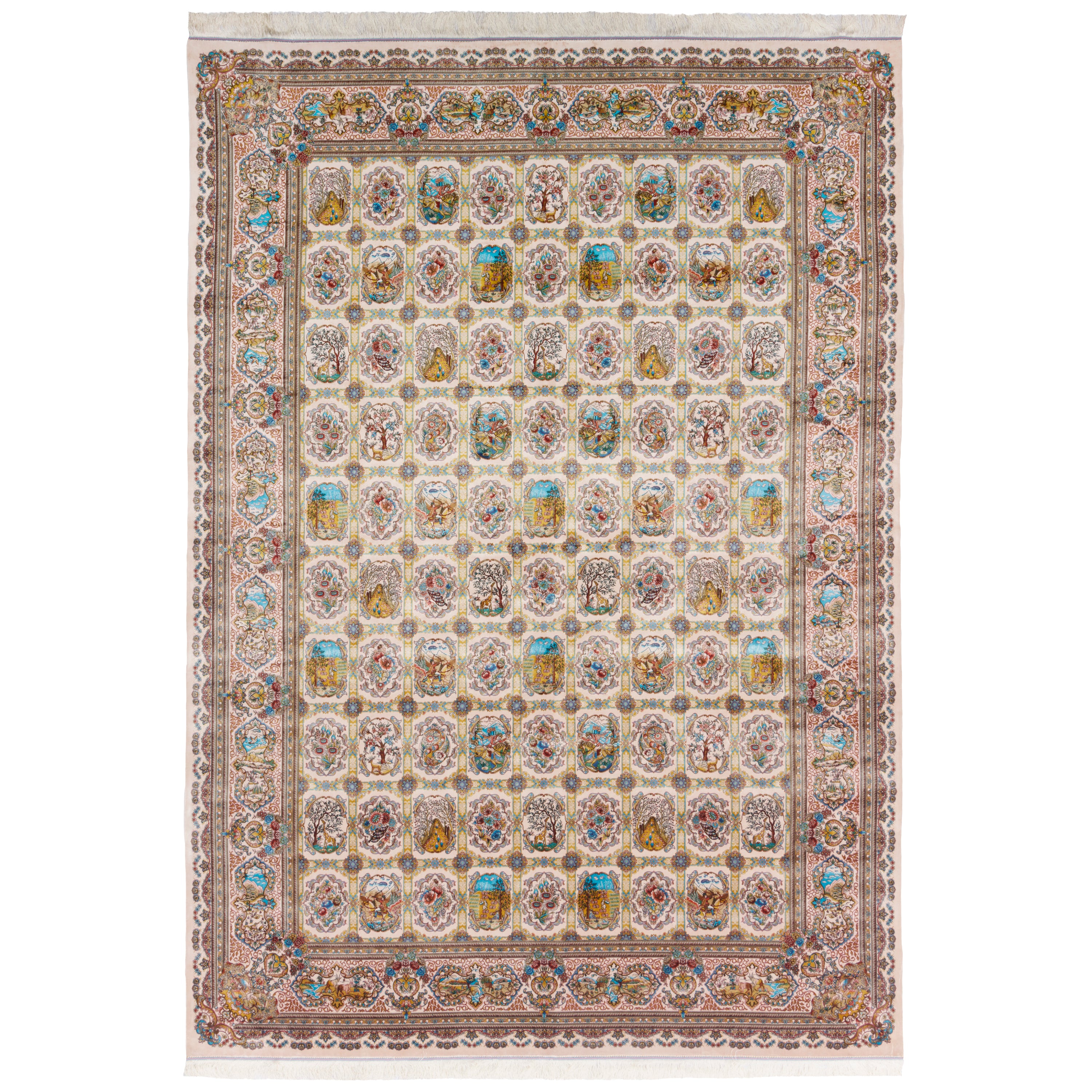 Machine-made Rug, Acrylic & Bamboo Silk, SPU 200267